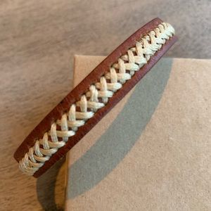 Mens leather bracelet from Sundance